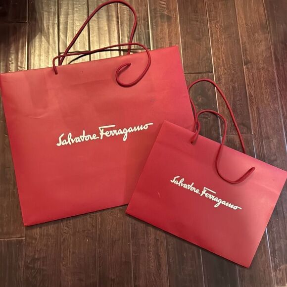 Salvatore Ferragamo Handbags - Salvatore Ferragamo shopping bag bundle (2)